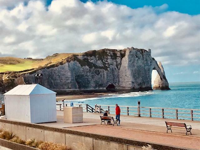 Sea View 2 Room Apartment 50M2 Étretat Eksteriør bilde